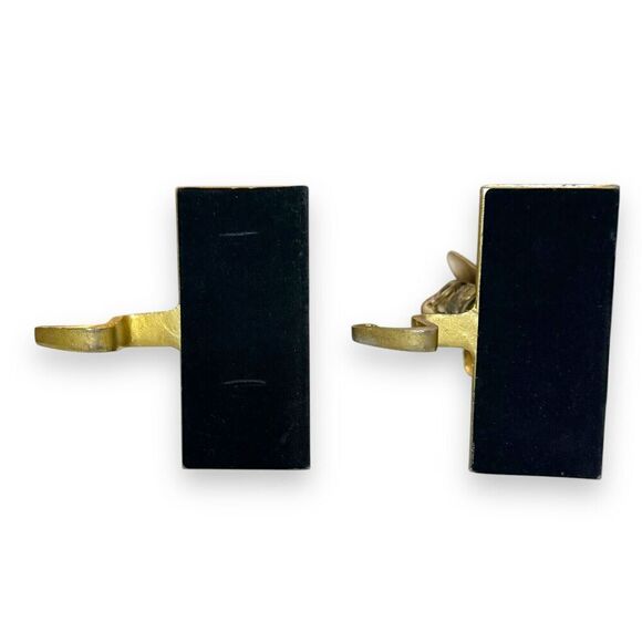 Pier 1 Imports Angel Christmas Stocking Hanger Holder Pair Iron Antique Pewter - Picture 10 of 16